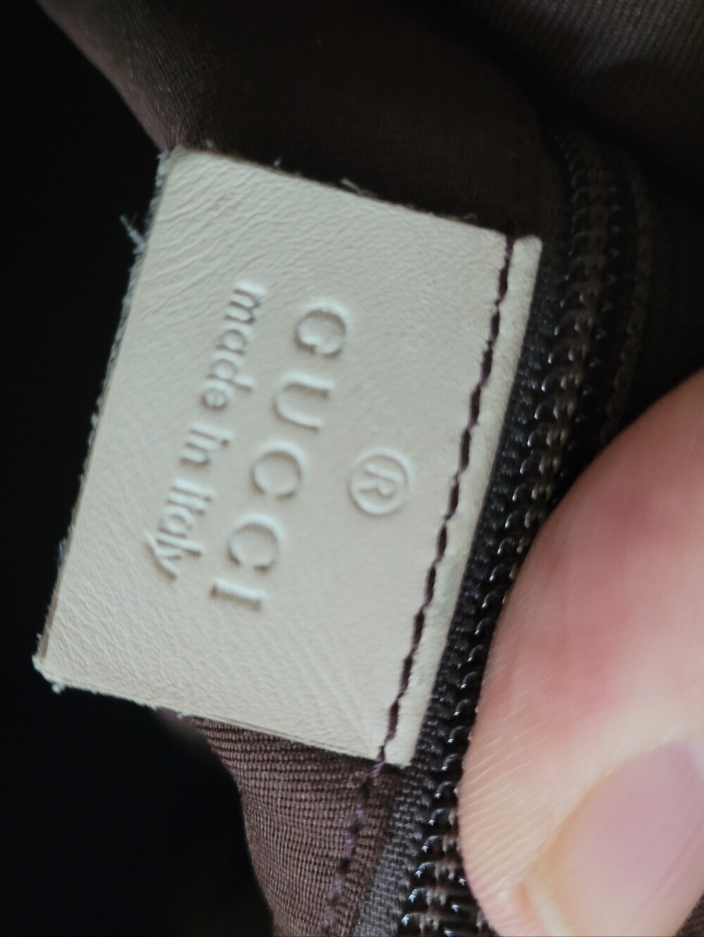 Gucci Beige and Brown GG Monogram Crossbody - Picture 2 of 13